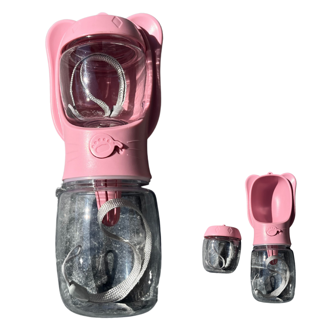 2-in-1 honden waterfles
