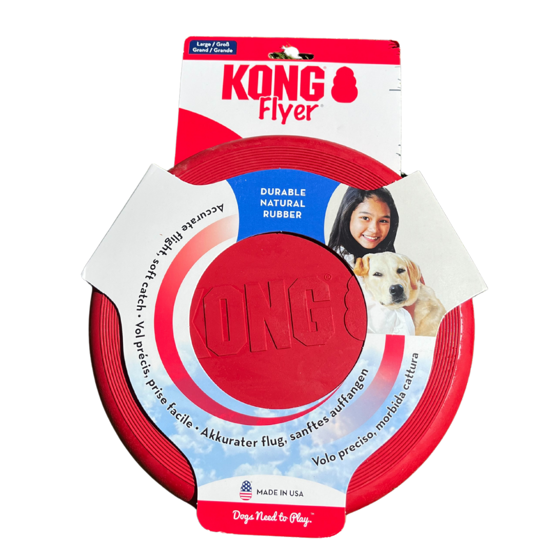 KONG frisbee rood